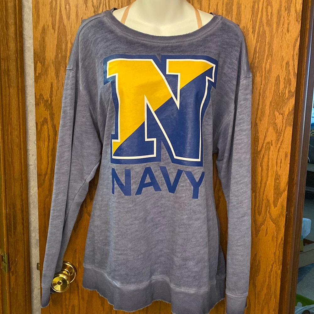 Victoria’s Secret pink military collection, U.S. Navy tunic sweater